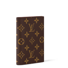 Louis Vuitton Wallet Monogram Canvas Passport Cover Brown Travel | Italy