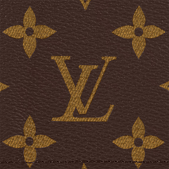 Louis Vuitton Wallet Monogram Canvas Passport Cover Brown Travel | Italy