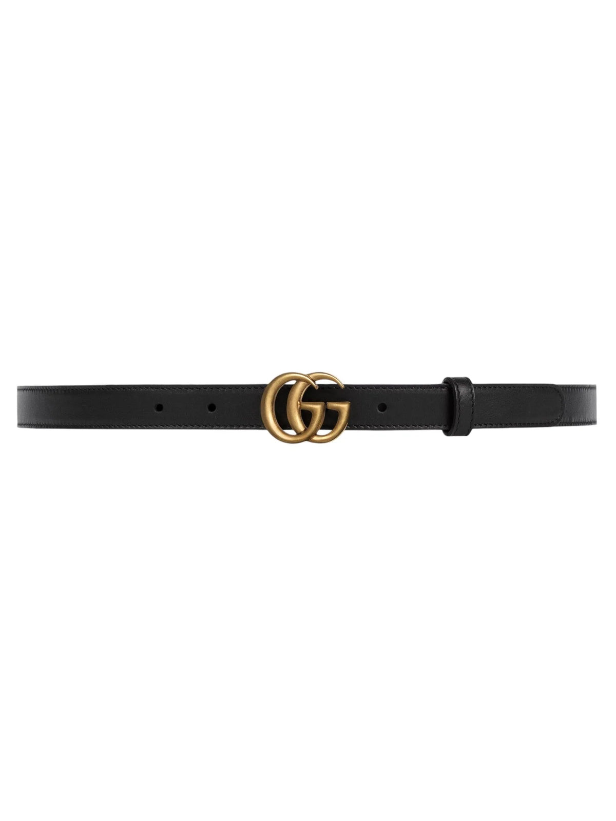 Gucci GG Marmont Ladies Thin Belt, Black